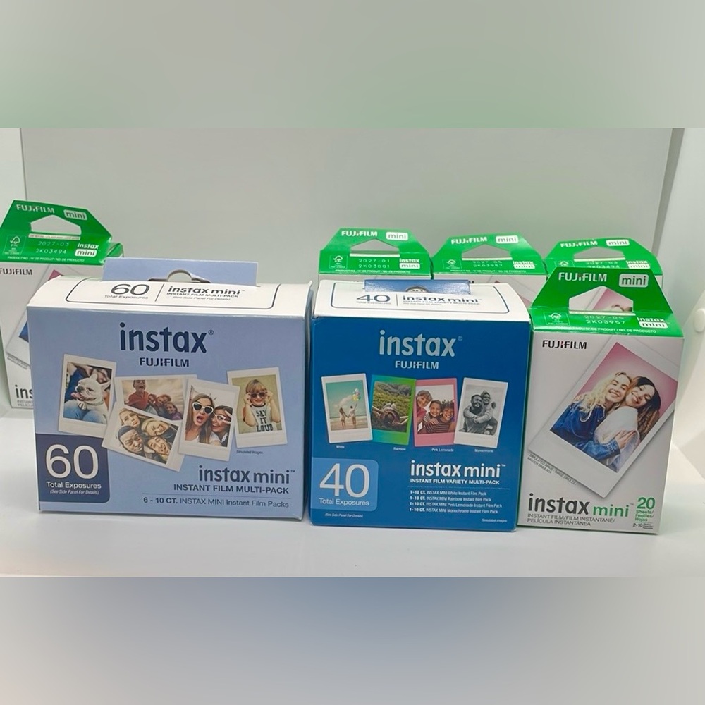INSTAX Mini INSTANT FILM 120 Total Exp:2027